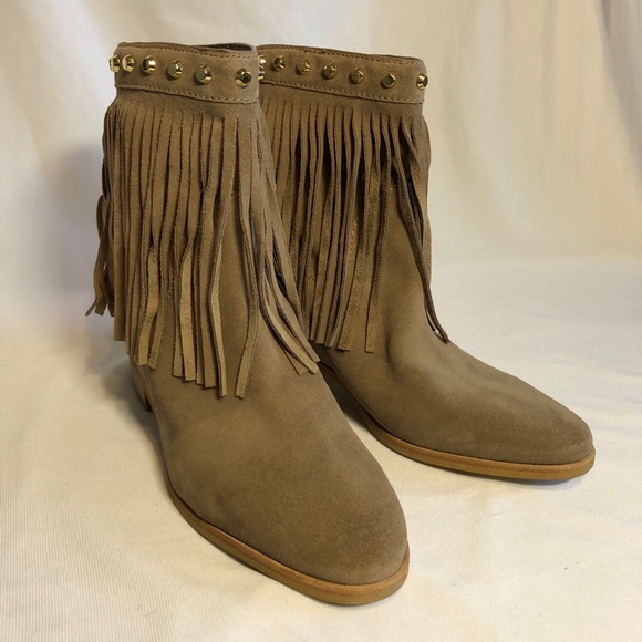 Michael Kors Billy Fringe Booties - Picture 6 of 15